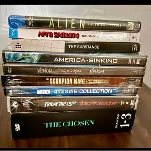 DVD Movie Collection Bundle